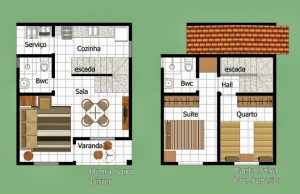 Plantas de casas duplex 2