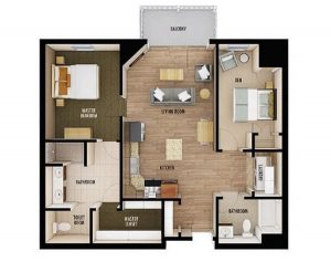 casas com 2 quartos e 1 suíte