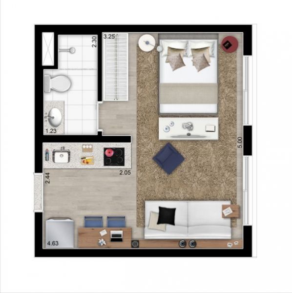 casas com conceito aberto