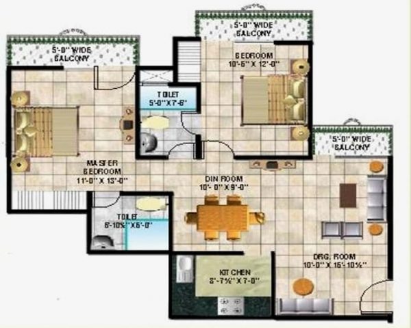 planta de casa Estilo Japones